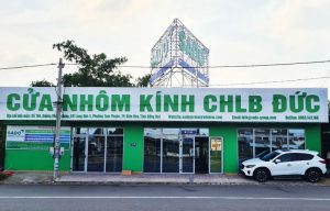 showroom cửa nhôm kính Đức - Long Thành, Đồng Nai